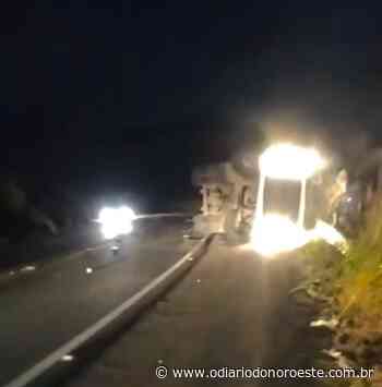 Caminhoneiro morre preso às ferragens após acidente na BR-356 em Itaperuna - odiariodonoroeste.com.br