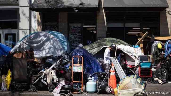 Crowded tent encampment on main Vancouver street set to be removed by city