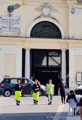 I volontari della Protezione civile di Atripalda in campo la domenica in piazza Umberto I come presidio di sicurezza: parla la delegata Maria Fasano - Atripalda News