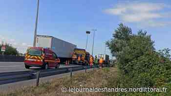 A16 : un accident à hauteur de Bourbourg dans le sens Dunkerque - Calais - Le Journal des Flandres