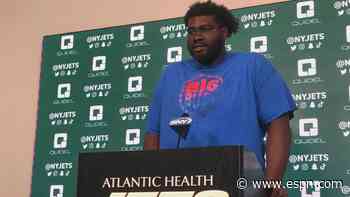 Jets say knee injury likely to end Becton's season