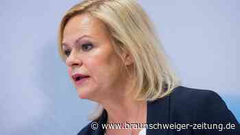 Innenministerin Faeser: glaube nicht an «Wutbürger»