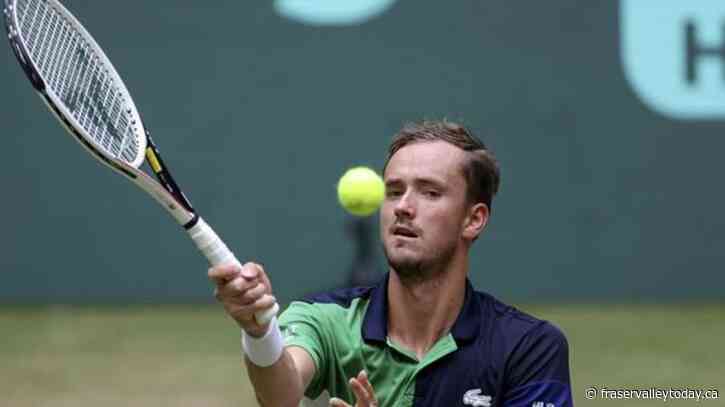 Russia’s Medvedev focusing on the positives after being forced to skip Wimbledon