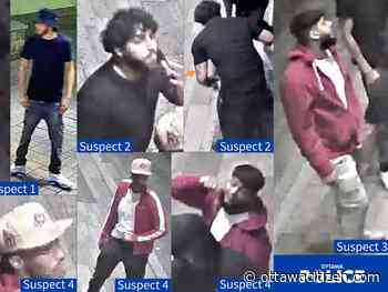 Ottawa police ask for help identifying six men suspected of robbery and assault