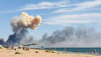 Militärbeamter äußert sich zu Explosionen auf Krim: Steckt ukrainischer Angriff dahinter?