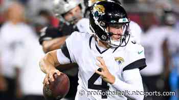 Jaguars waive Kyle Sloter
