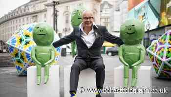 Harry Hill joins artists to have interactive works displayed across London