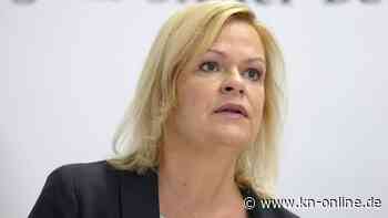 Innenministerin Faeser: Wer lange Ehrenamt ausübt, soll früher in Rente gehen dürfen