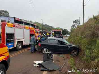VÍDEO: Motorista fica ferido após colidir contra barranco em Maravilha - WH3