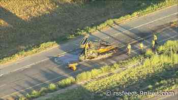 Debris killed SUV driver after backhoe struck bridge over I-25