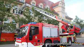Mindelheim: Hilferufe aus der Knabenschule bei der Hauptübung der Feuerwehr | Mindelheimer Zeitung - Augsburger Allgemeine