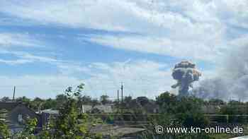 Ukrainischer Angriff? Explosionen auf von Russland annektierter Halbinsel Krim