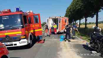 Verkehrsunfall in Brilon: Motorradfahrer schwer verletzt - WP News