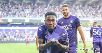 LIVE (18u30). Anderlecht zonder Trebel tegen Seraing, eerste keer duo Esposito-Silva vooraan - Het Laatste Nieuws