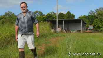 The bank is selling this farmer's property. There are fears this could be a common fate as mortgage stress rises