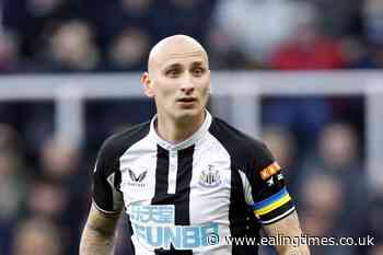 Newcastle midfielder Jonjo Shelvey facing lengthy spell on sidelines - Ealing Times