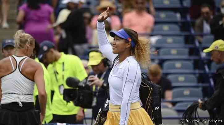Naomi Osaka retires in first-round match against Kanepi at National Bank Open