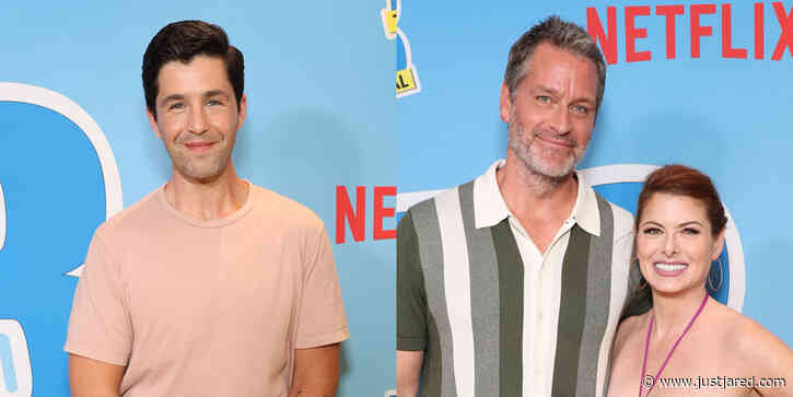 Debra Messing, Josh Peck & Peter Hermann Step Out for a Screening of '13: The Musical' in NYC