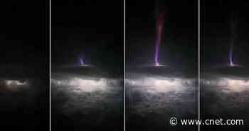 Scientists Investigate Upside-Down Lightning Bolt That Touched the Edge of Space     - CNET
