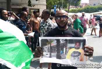 Hundreds march for justice following murder of street vendor - InfoMigrants