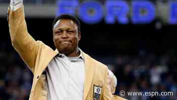 Lions icon Barry Sanders on hand to open restaurant in downtown Detroit
