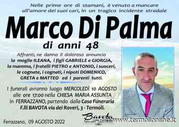 Mercoledì pomeriggio a Ferrazzano i funerali del 48enne Marco Di Palma - Termoli Online