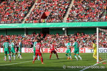 Volles Haus - FC Energie Cottbus gegen SV Werder Bremen - Märkischer Bote
