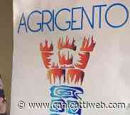 Un telamone che sostiene Agrigento, ecco il logo della candidatura a Capitale della cultura 2025 - Canicatti Web Notizie