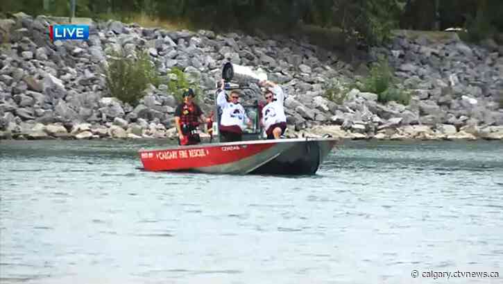 Makar, O'Connor take the Stanley Cup for a float on the Bow