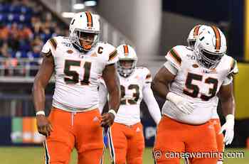 Miami football will open season with John Campbell or Jalen Rivers at LT - Canes Warning