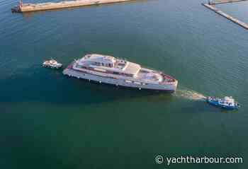58m Hull C127 Technically Launched by Codecasa - Yacht Harbour