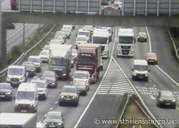 Eight injured including major trauma in M62 car crash - St Helens Star