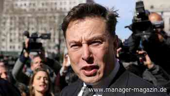 Tesla-Chef Elon Musk verkauft im Streit mit Twitter Tesla-Aktien für 6,9 Milliarden Dollar