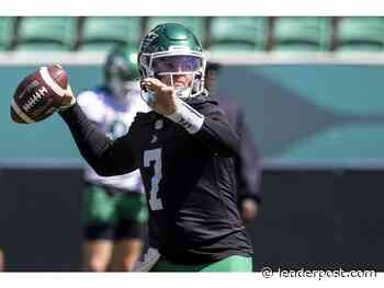 Fajardo feeling refreshed, re-energized after Riders' bye week - Regina Leader Post