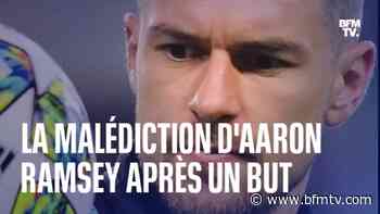 La malédiction du nouveau joueur de l'OGC Nice Aaron Ramsey après un but - BFMTV
