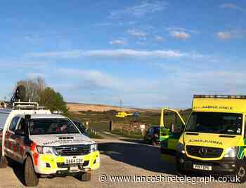 Mountain rescue teams spring into action to save boy