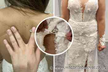 Bride 'fuming' after Watford David's Bridal dress 'botch'
