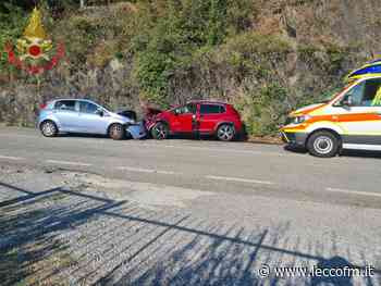 FRONTALE FRA DUE AUTO A DORIO - Lecco FM