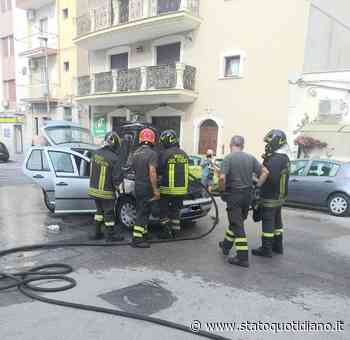 Manfredonia, incendiata auto in via Gargano: sul posto i Vigili del Fuoco - StatoQuotidiano.it