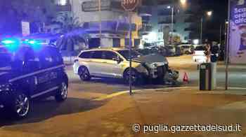 Trani, scontro tra due auto. Un ferito trasportato in ospedale - Puglia