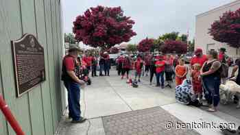 Clampers place plaque on Hollister’s oldest retail business - Benitolink: San Benito County News