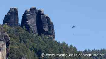 Sächsische Schweiz: Waldbrand-Lage verbessert sich weiter