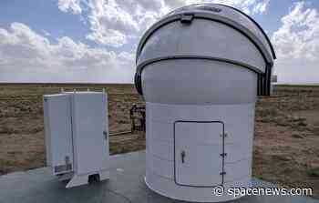 Aerospace develops low-cost optical ground network - SpaceNews