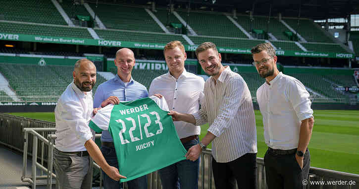 Elektrisierend: JUICIFY ist neuer Premium-Partner des SV Werder