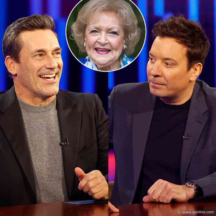 Watch Jon Hamm and Jimmy Fallon Honor Betty White's Legacy on the Password Revival - E! NEWS