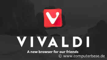 Vivaldi 5.4 mit Vivaldi Mail 1.1: Chromium-Browser mit neuem E-Mail-Client erschienen