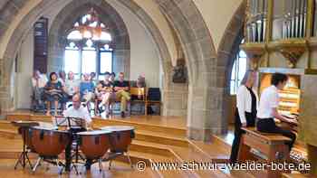 Orgel und Pauken - Konzert in Balinger Stadtkirche sorgt für Begeisterung - Schwarzwälder Bote