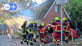 Ratzeburg: Feuerwehr übt an der Schlosswiese Rettung bei schwerem Unfall - Lübecker Nachrichten
