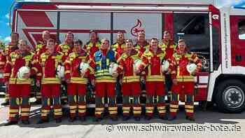 Feuerwehr Heiligenzimmern - Abteilung hat keine Nachwuchssorgen - Schwarzwälder Bote