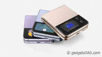 Samsung Galaxy Z Flip 4 With Snapdragon 8+ Gen 1 SoC, 3,700mAh Battery Launched: Price, Specifications
